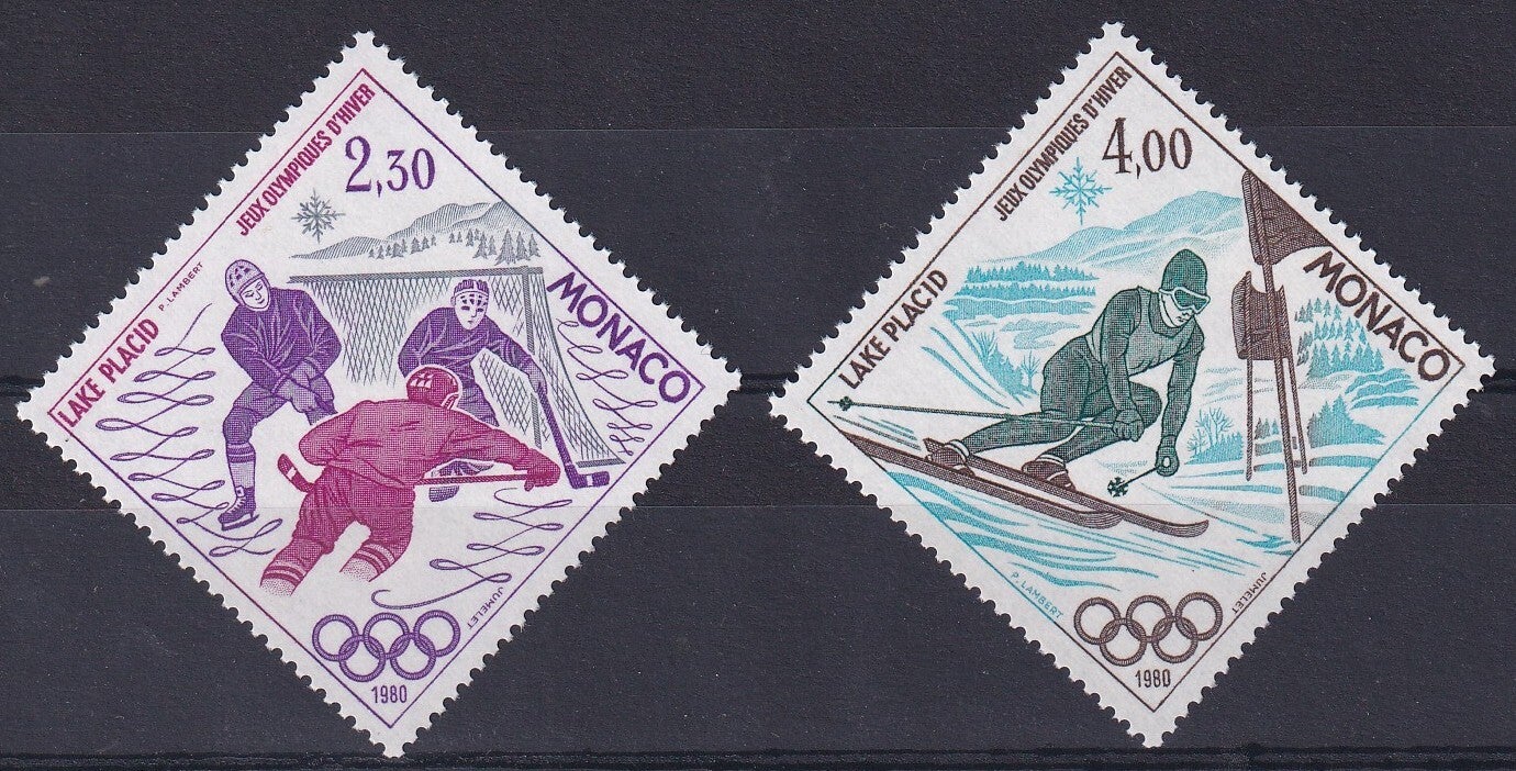 Monaco - 1980 - Olympische spelen - Postfris