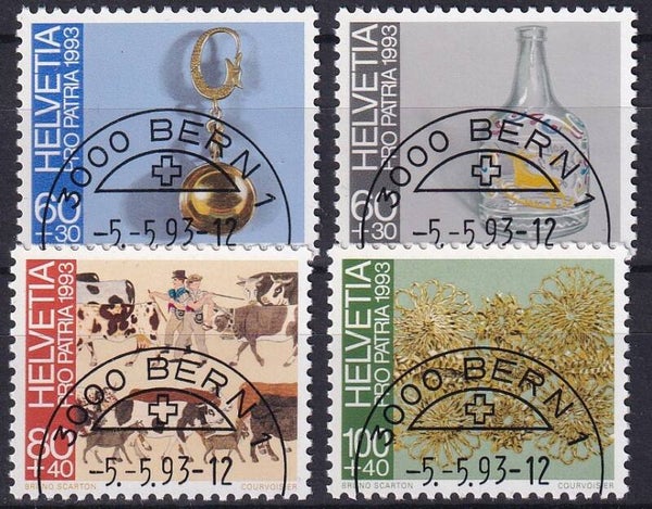Zwitserland - 1993 - Pro Patria - Gestempeld