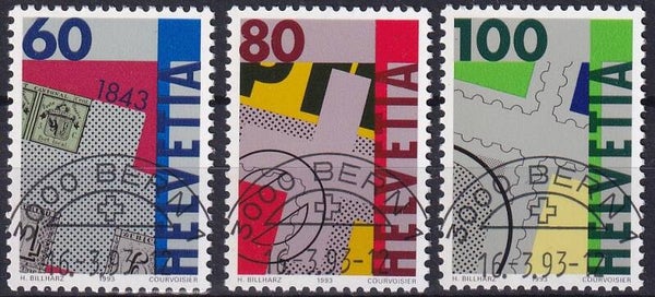 Zwitserland - 1993 - 150 jaar zegels - Gestempeld