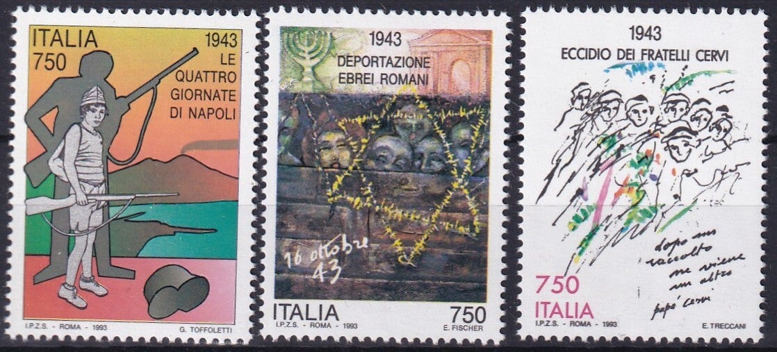 Italie - 1993 - WO II - Postfris