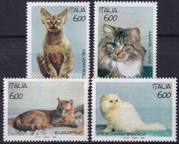 Italie - 1993 - Katten - Postfris