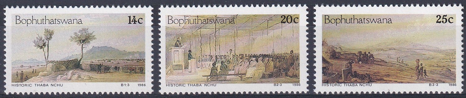 Bophuthatswana - 1986 - Thabanchu - Postfris
