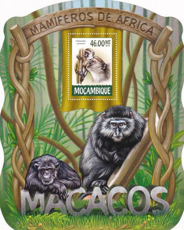 Mozambique - 2015 - Apen - Postfris