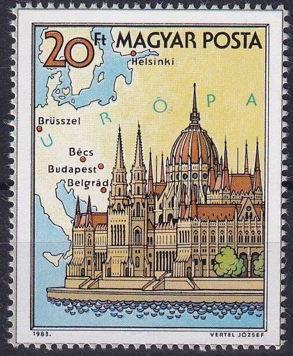 Hongarije - 1983 - Europese meeloper - Postfris