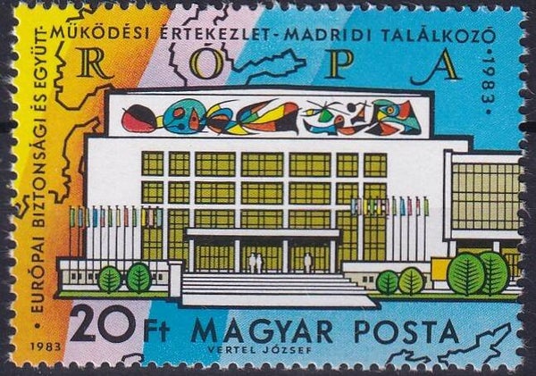 Hongarije - 1983 - Europese meeloper - Postfris