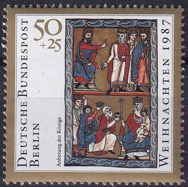 Berlijn - 1987 - Kerst - Postfris