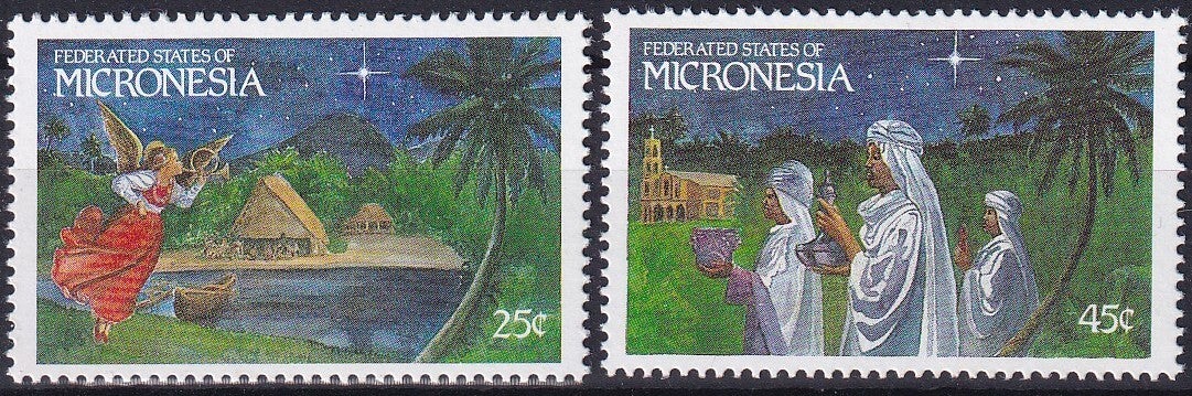 Micronesie - 1989 - Kerst - Postfris