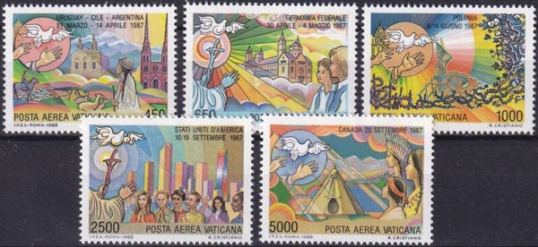 Vatikaan - 1988 - Reizen - Postfris