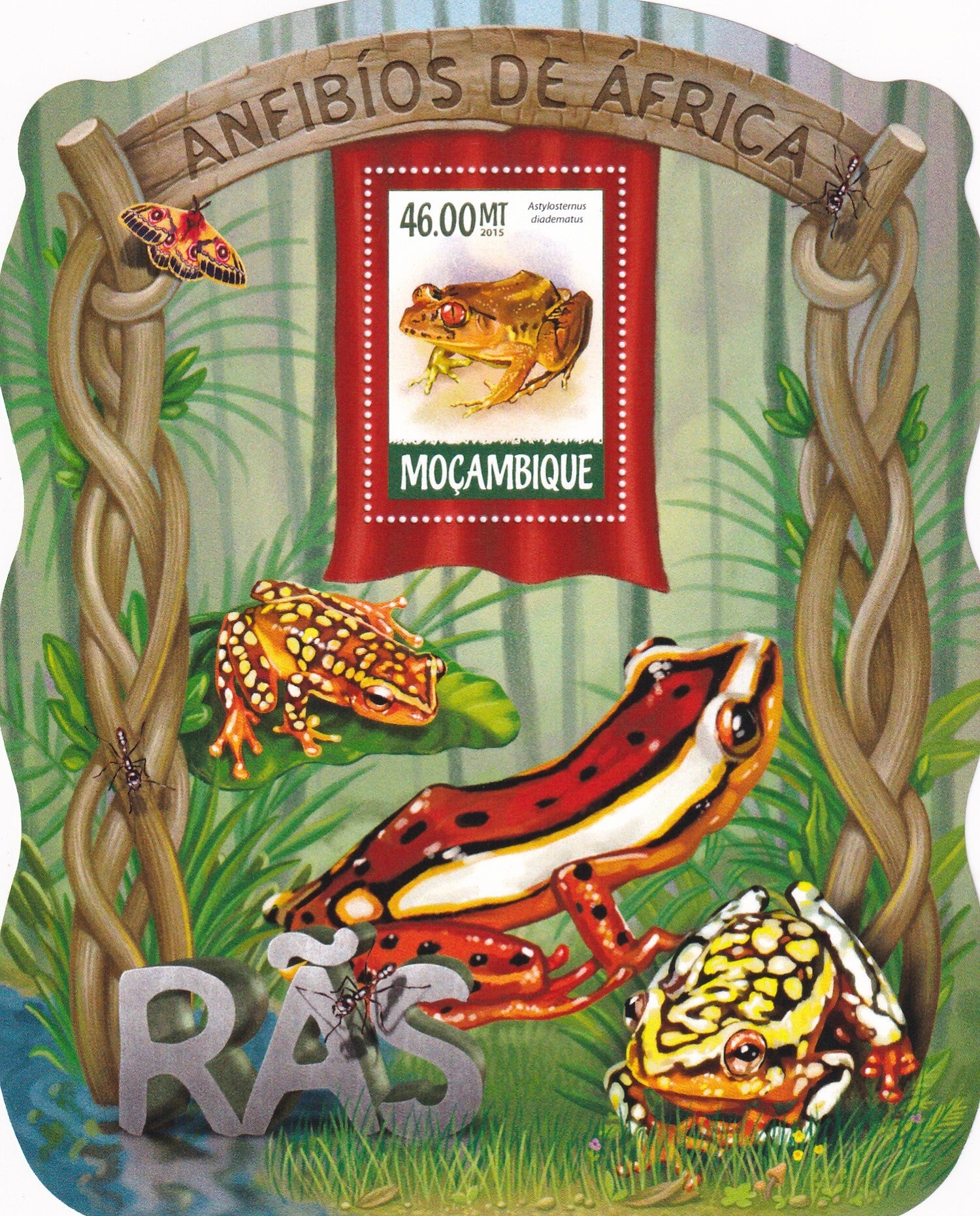 Mozambique - 2015 - Kikkers - Postfris