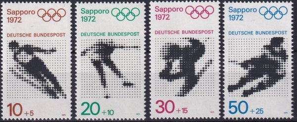 Duitsland - 1971 - Olympische spelen - Postfris