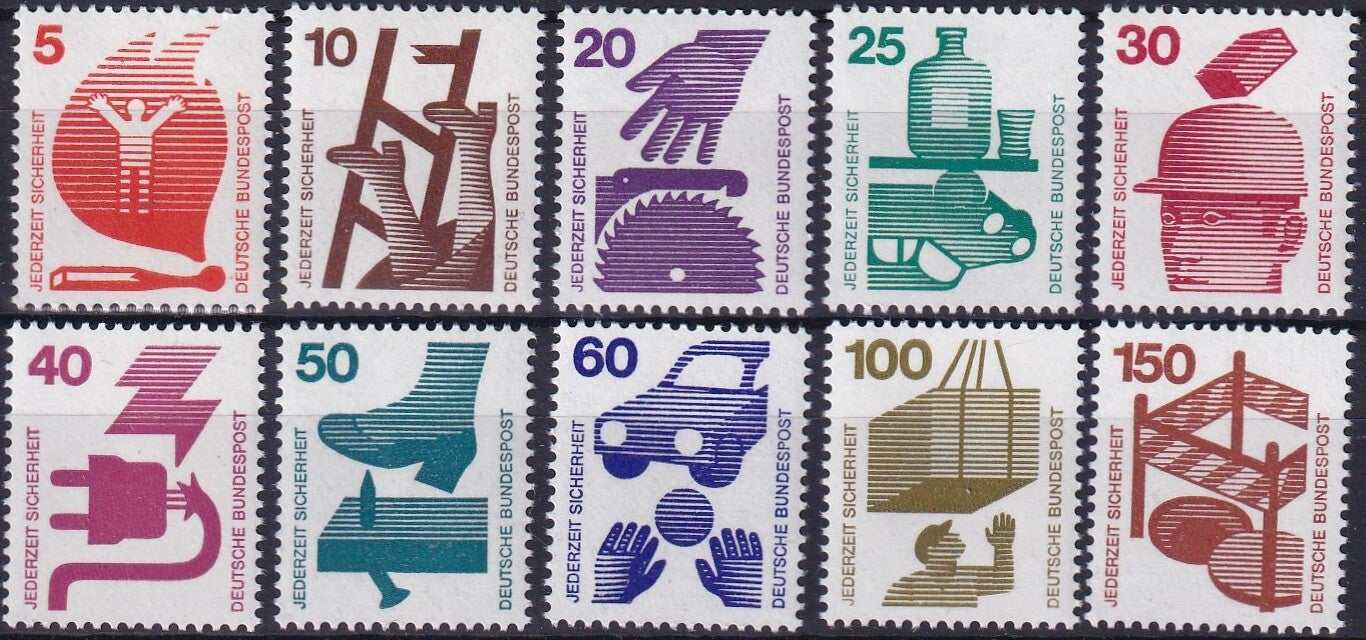 Duitsland - 1971 - Definitives - Postfris