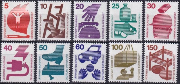 Duitsland - 1971 - Definitives - Postfris