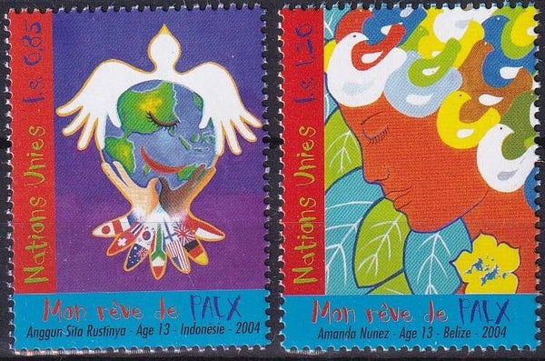Verenigde Naties Geneve - 2004 - Vrede - Postfris