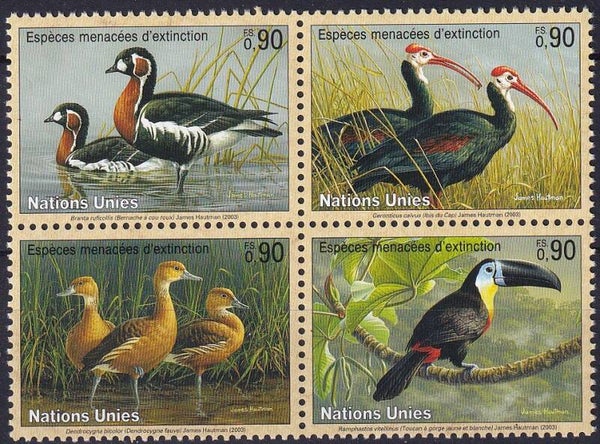 Verenigde Naties Geneve - 2003 - Vogels - Postfris