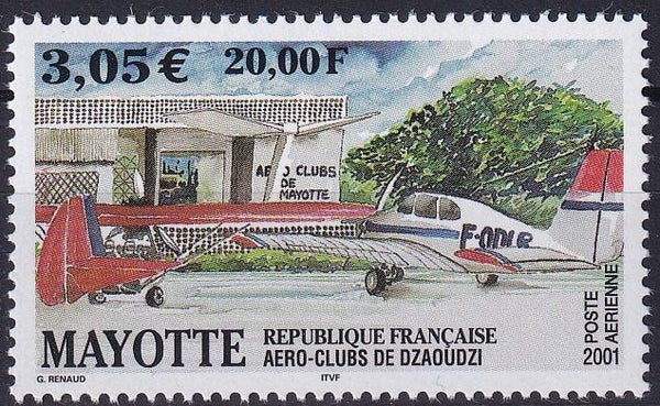 Mayotte - 2001 - Luchtclub - Postfris