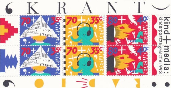 Nederland - 1993 - Kind - Postfris