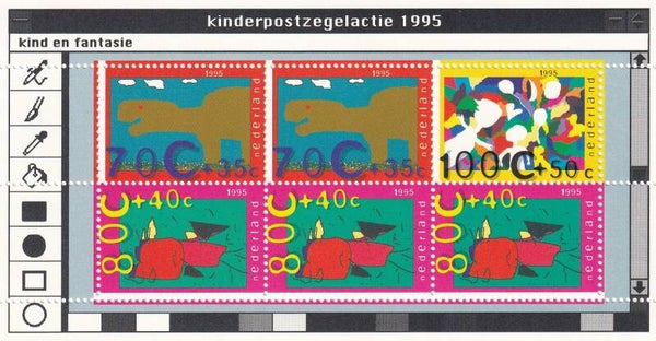 Nederland - 1995 - Kind - Postfris