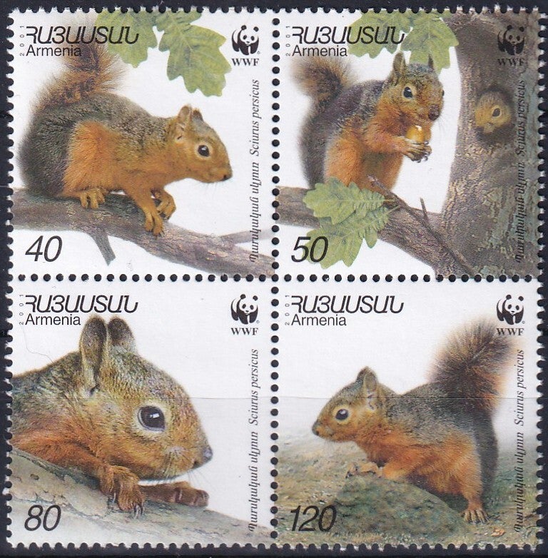 Armenie - 2001 - WWF - Postfris