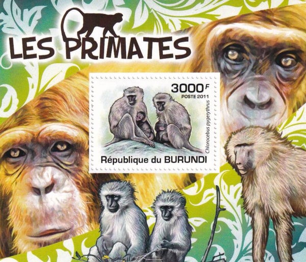 Burundi - 2011 - Apen - Postfris