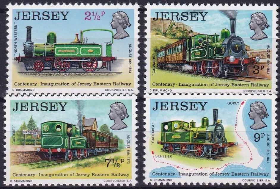 Jersey - 1973 - Treinen - Postfris