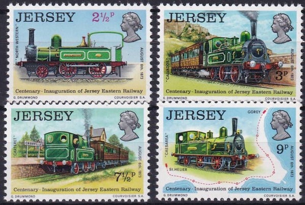 Jersey - 1973 - Treinen - Postfris