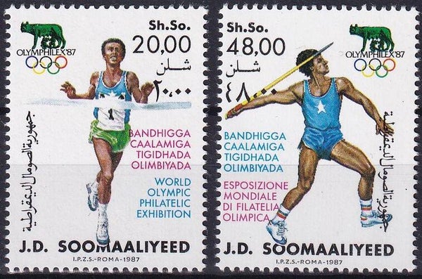Somalie - 1987 - Olympische spelen - Postfris