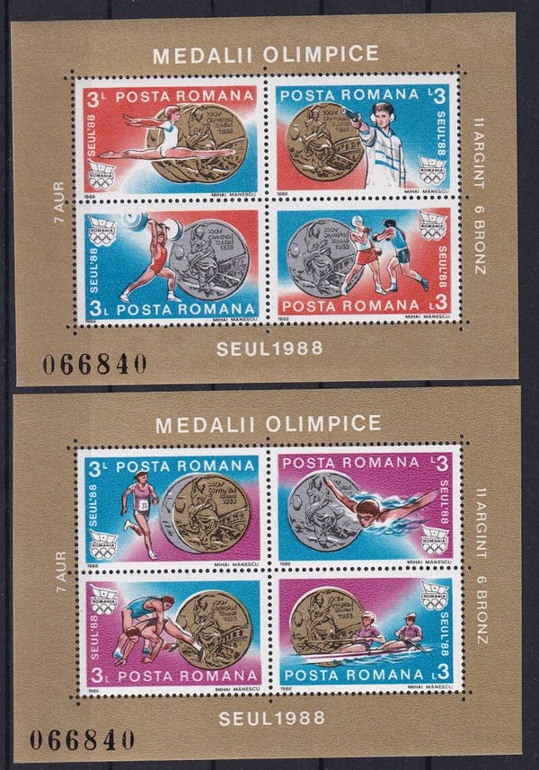 Roemenie - 1988 - Olympische spelen - Postfris