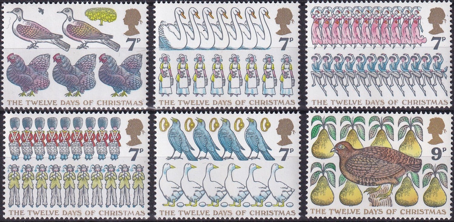 Engeland - 1977 - Kerst - Postfris