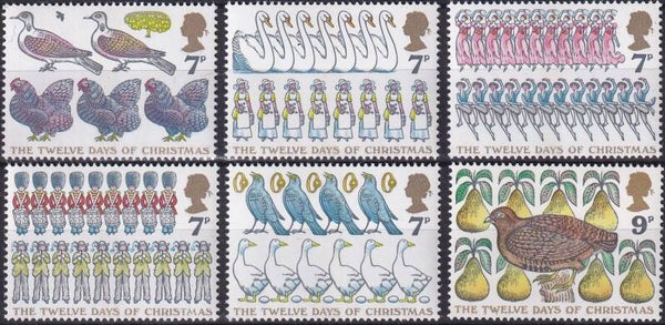 Engeland - 1977 - Kerst - Postfris
