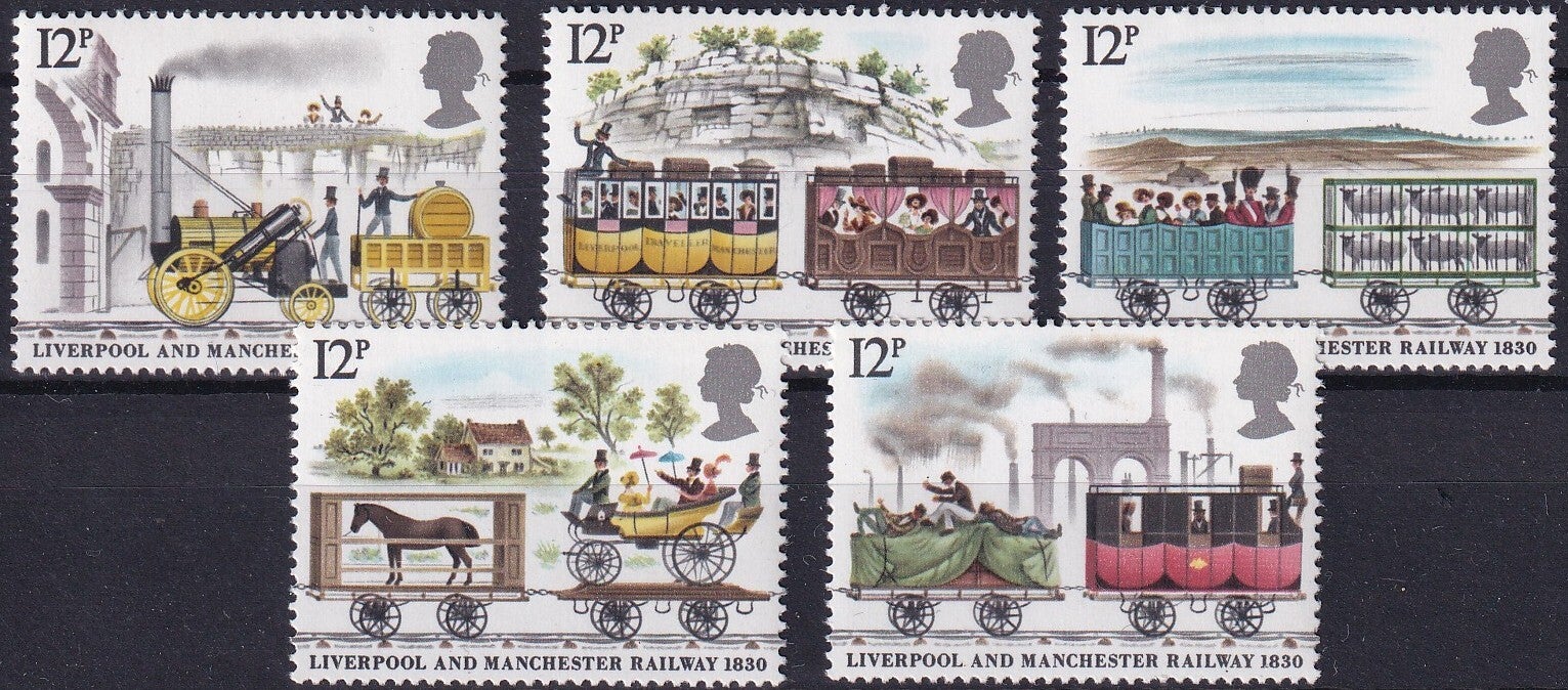 Engeland - 1980 - Trein - Postfris
