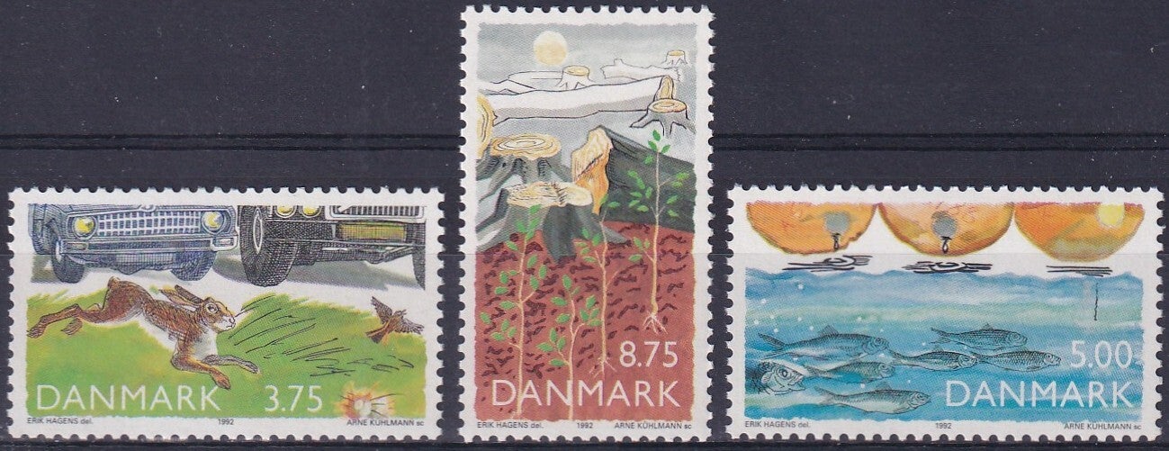 Denemarken - 1992 - Milieu - Postfris
