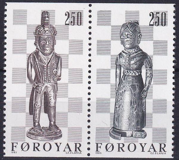 Faroer - 1983 - Schaken - Postfris