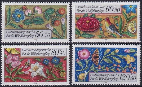 Berlijn - 1985 - Bloemen - Postfris