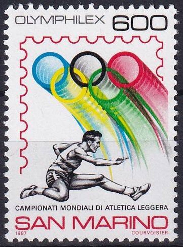 San Marino - 1987 - Olympische spelen - Postfris
