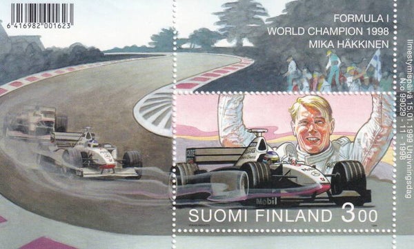 Finland - 1999 - Mika Hakkinen - Postfris