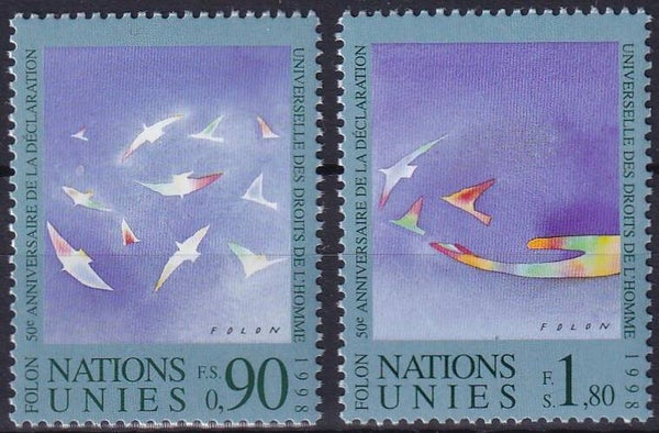 Verenigde Naties Geneve - 1998 - Mensenrechten - Postfris