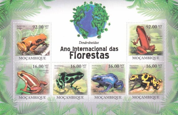 Mozambique - 2011 - Kikkers - Postfris