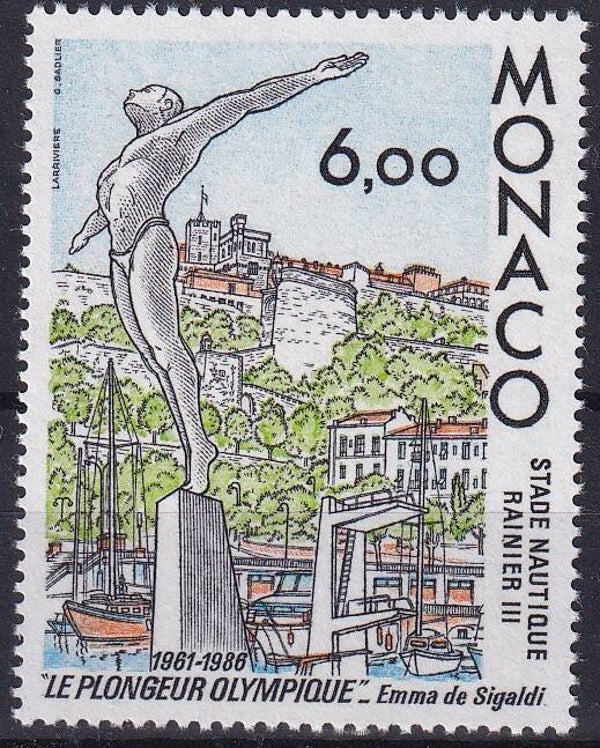 Monaco - 1986 - Olympische spelen - Postfris