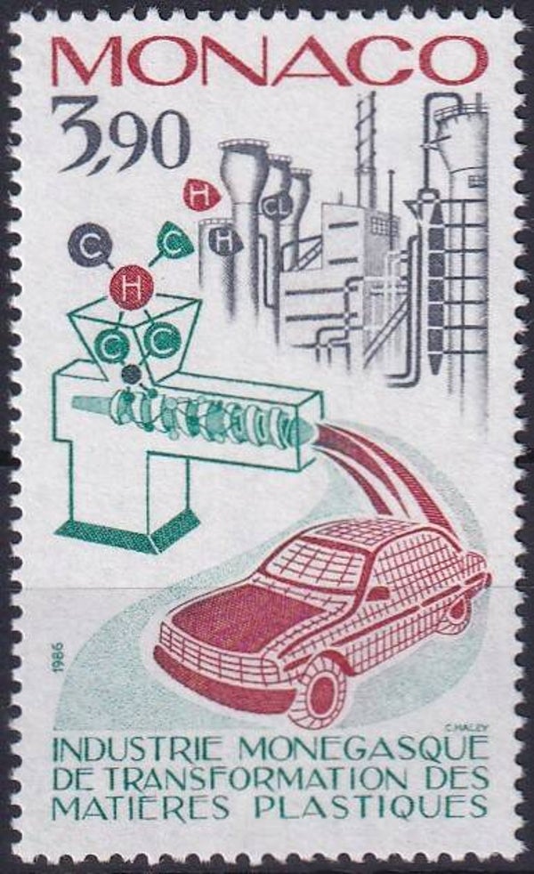 Monaco - 1986 - Plastiek - Postfris