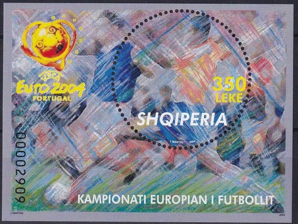 Albanie - 2005 - Europese meeloper / Voetbal - Postfris