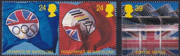 Engeland - 1992 - Olympische spelen - Postfris