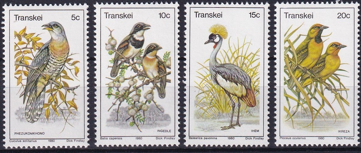 Transkei - 1980 - Vogels - Postfris
