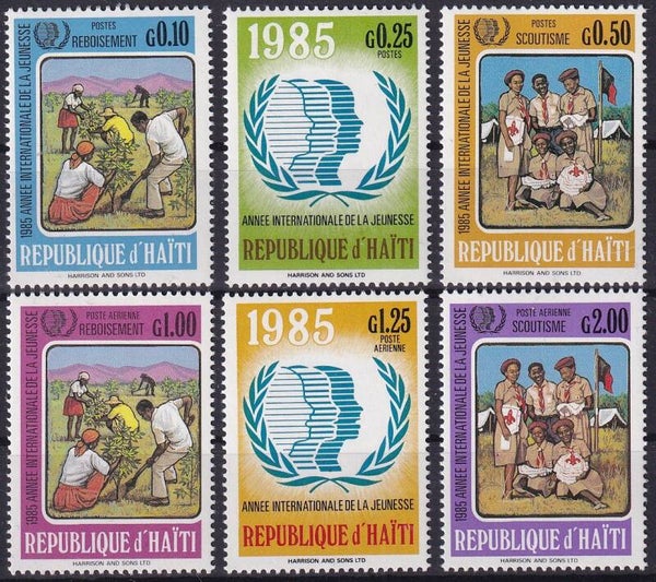 Haiti - 1986 - Jaar van de jeugd - Postfris