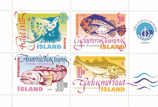 Ijsland - 1998 - Vissen - Postfris