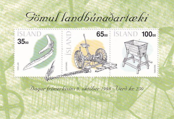 Ijsland - 1998 - Postzegeldag - Postfris