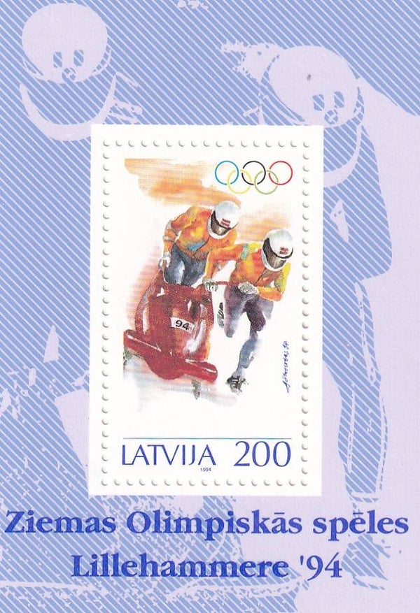Letland - 1994 - Olympische spelen - Postfris