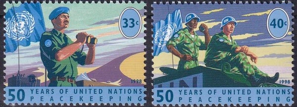 Verenigde Naties New York - 1998 - Vrede - Postfris