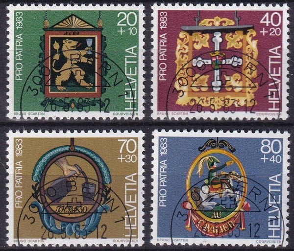Zwitserland - 1983 - Pro patria - Gestempeld