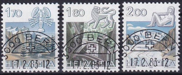Zwitserland - 1983 - Definitives - Gestempeld