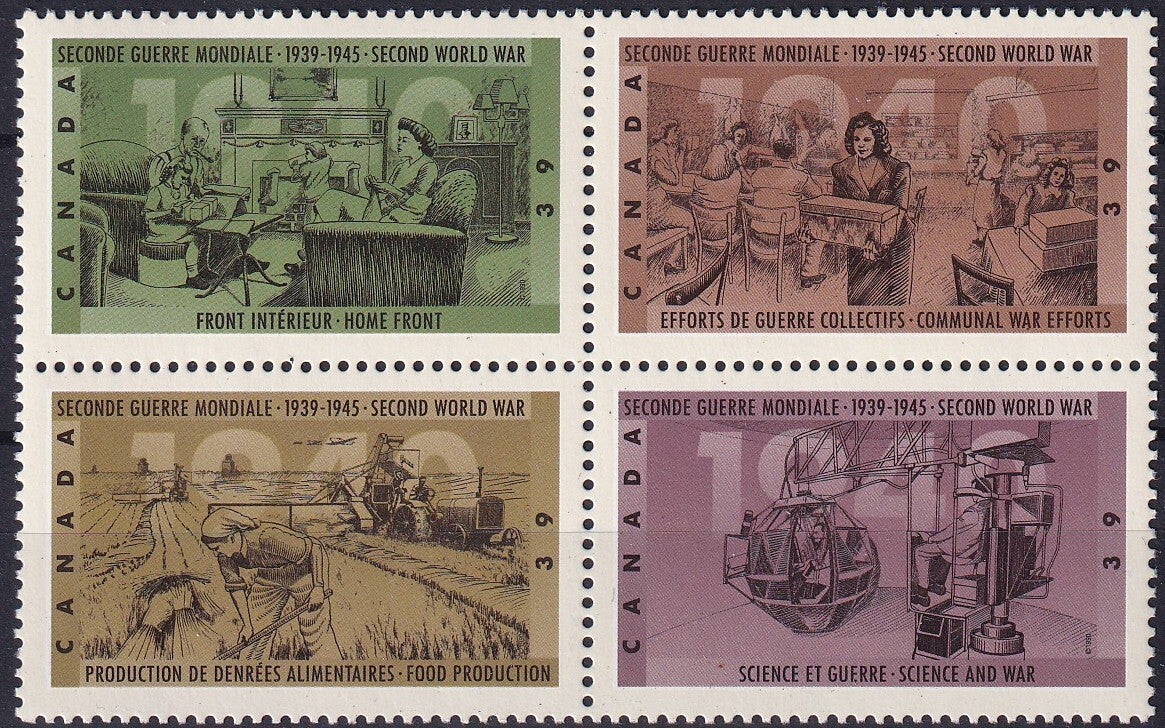 Canada - 1990 - WOII - Postfris